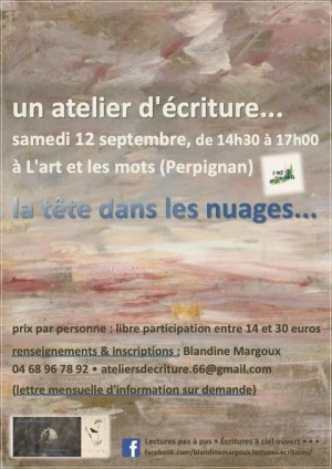 La tête dans les nuages • Atelier d'écriture créative