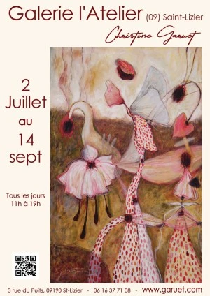 "Mondes éthériques", peintures de Christine Garuet