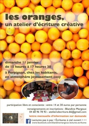 Les oranges • Atelier d'écriture créative