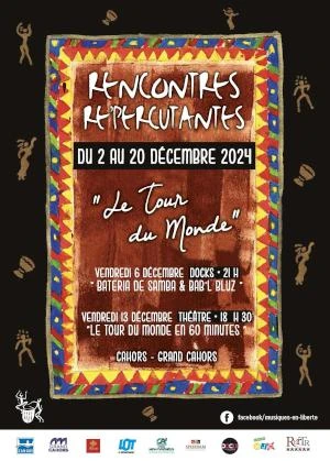 RENCONTRES RE'PERCUTANTES 2024 "LE TOUR DU MONDE"