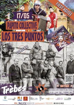 PAPITO COLLECTIVE + LOS TRES PUNTOS - Concerts Fiest'agitée 