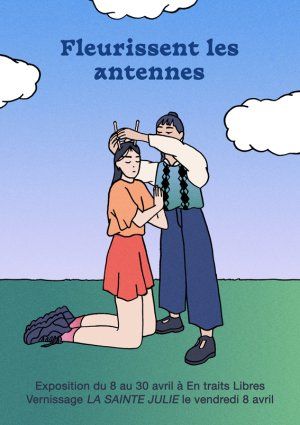 "Fleurissent les antennes", une exposition de bande dessinée
