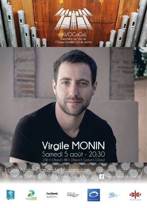 Concert d'orgue VIRGIL MONIN