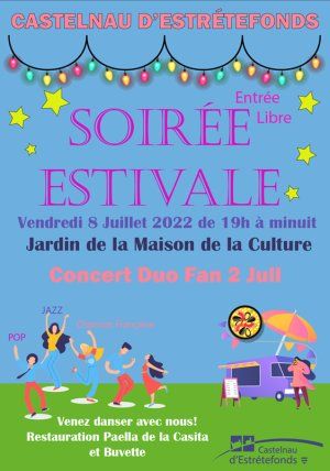 Soirée estivale