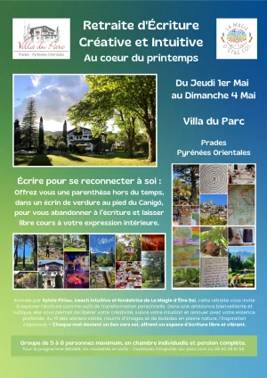 Retraite d'écriture créatrice et intuitive