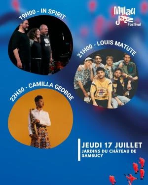 Millau Jazz Festival - In Spirit + Louis Matute + Camilla George 