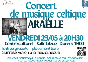 ARAËLLE - Concert musique Celtique entre rêveries et traditions