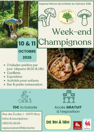 Week-end champignons 2026