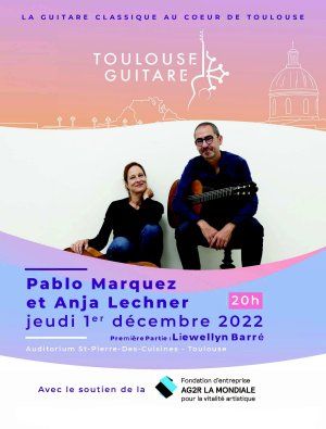 PABLO MARQUEZ et ANJA LECHNER Guitare et Violoncelle