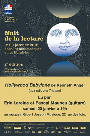 Nuit de la Lecture 2018 : balade littéraire avec la Cave Poésie dans les librairies du centre-ville