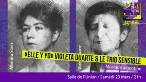 Saison Jazzèbre - «ELLA Y YO» Violeta Duarte et le Trio Sensible