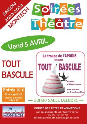 Soirée théâtre "Tout Bascule"