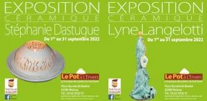 Exposition Septembre 2022 au Pot à l'Envers à Moissac.