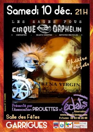 LE CIRQUE ORPHELIN : un théâtre d'objets québécois !