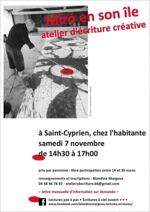 Miró en son île • Atelier d'écriture créative 