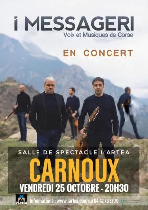 Concert groupe corse I MESSAGERI