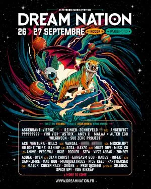 26 & 27 Septembre 2025 – DREAM NATION FESTIVAL - PARIS