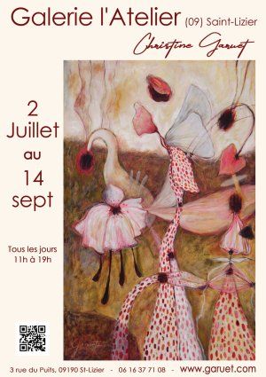 "Mondes éthériques", peintures de Christine Garuet