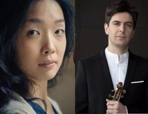 Duo de violons : Julien Szulman et Jiyoon Park 