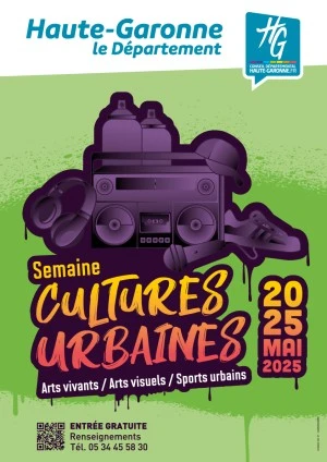 SEMAINE DES CULTURES URBAINES - 6è édition - 2025