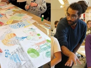 Atelier d'illustration avec Kam 