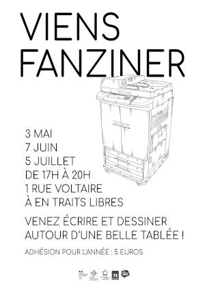 Rendez-vous fanzine à En traits libres