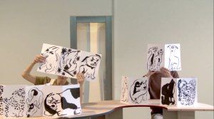 Zoé Philibert et Théo Hillion : perfomance "Caramel"