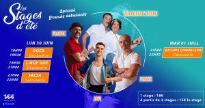 Stages découvertes en Danses à deux