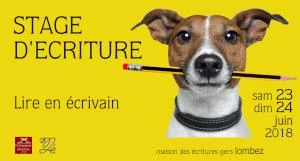 Stage d'écriture - Lire en écrivain