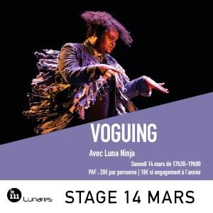 Stage de Voguing avec Luna Ninja
