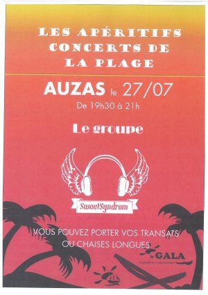 Concert lac d'Auzas