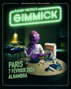 Randy Feltface à l'Alhambra (Paris) le 7 février 2026