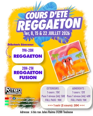 Cours d'été de Reggaeton à Toulouse