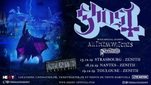  GHOST en concert au Zénith de Toulouse !