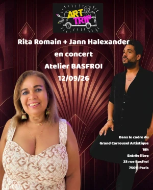 Rita Romain & Jann Halexander en concert | Francophonie au Grand Carrousel Artistique | 12 septembre