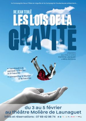 Les Lois de la Gravité - une pièce adaptée de Jean Teulé 