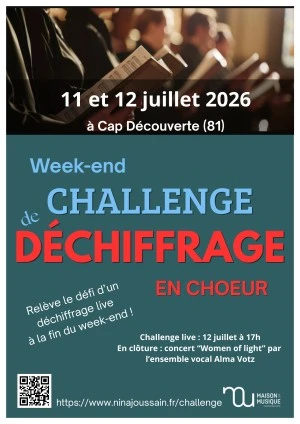 Week-end Challenge de Déchiffrage en choeur