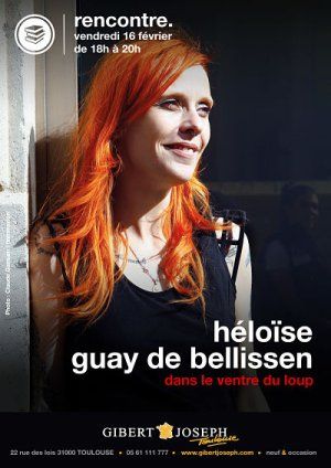 Rencontre avec Héloïse Guay de Bellissen pour son dernier roman au magasin Gibert Joseph Musique vendredi 16 février