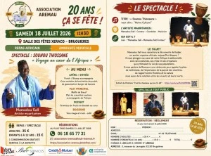 Association Arémau: 20 ans ça se fête!