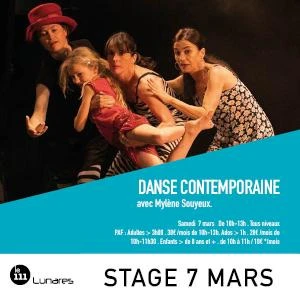 Atelier de Danse Contemporaine avec Mylène Souyeux
