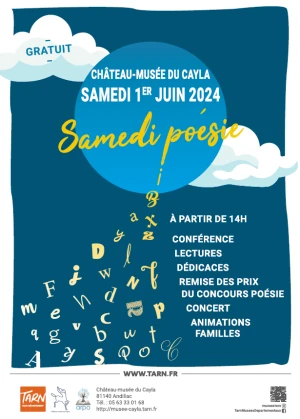 Samedi poésie au Château-musée du Cayla