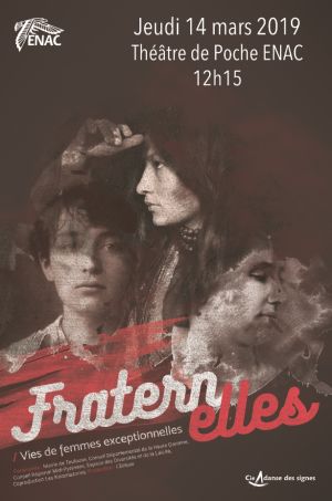 FRATERNELLES, VIES DE FEMMES EXCEPTIONNELLES- COMPAGNIE DANSE DES SIGNES