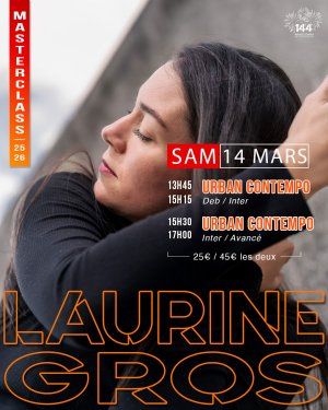 Masterclass Urban Contempo avec Laurine Gros