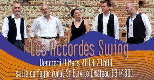 Les Accordés swing - saison Clarijazz