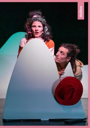 Lucienne eden ou l'île perdue de Stéphane Jaubertie Compagnie Théâtre Les Pieds dans l'Eau