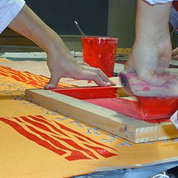 Stage de découverte de la sérigraphie