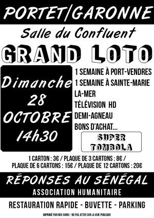 Grand loto humanitaire 