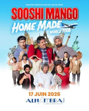 Sooshi Mango en spectacle comique à l'Alhambra à Paris