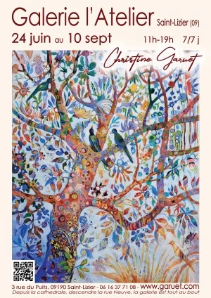 Un monde onirique et une artiste d'Ariège à découvrir à la Galerie l'Atelier