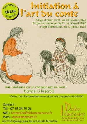  Stage d'initiation à l'art du conte